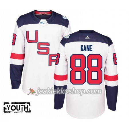 USA Team Pelipaita Patrick Kane 88 2016 World Cup Lapsille Valkoinen Premier Paita